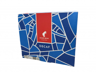 Egy adag őrölt kávé koffein nélkül Julius Meinl koffeinmentes Vienna 1862 - 7g 100db Karton