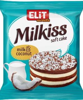 Elit Milkiss Soft Cake tej és kókusz 42 g