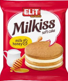 Elite Milkiss Soft Cake tej&méz 42 g