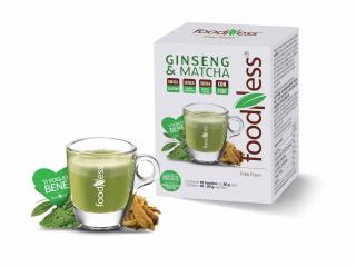 FoodNess Oldható ital MATCHA és Ginseng 10 db