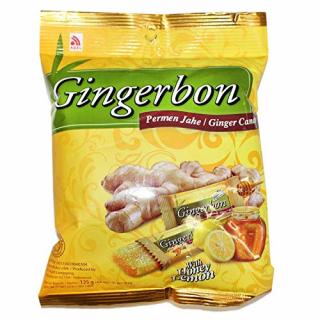 Gingerbon gyömbéres cukorka mézzel és citrommal 125g