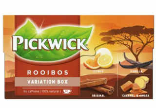 Gyógytea Pickwick Rooibos Variation Box 20db 30g