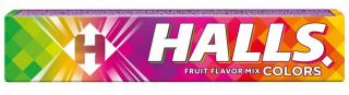 Halls Színek Gyümölcs íz Mix 33,5 g