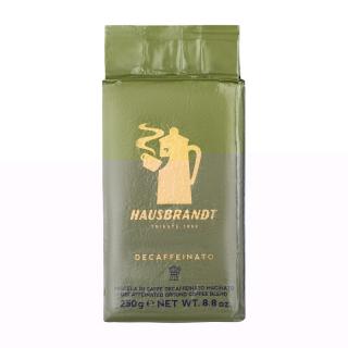Hausbrandt Decaffeinato koffeinmentes őrölt kávé 250 g Csomagolás: Vákuumfólia