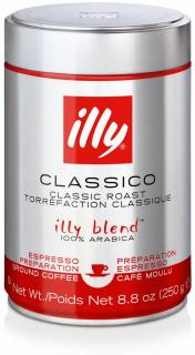 Illy Classico Classic Roast őrölt kávé 250 g