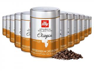 Illy Etiópia szemes kávé 250g 12 db