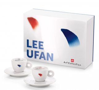Illy LEE UFAN 2023 espresso csésze csészealjakkal 2 x 60 ml