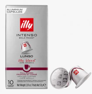 Illy Lungo Intenso Bold Roast kapszula Nespressohoz 10 db