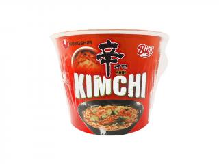 Instant tésztaleves Big Bowl Shin Kimchi 112g