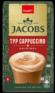 Jacobs Cappuccino instant kávé (8x11,6g) 92,8 g