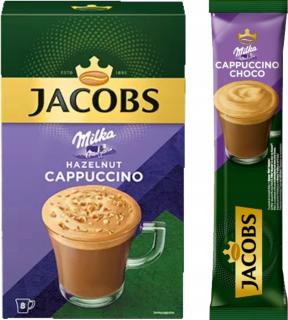 Jacobs Cappuccino Milka Mogyoró 8 x 16,5 g