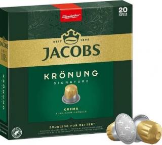 JACOBS Kronung Crema alumínium kávékapszula Nespresso®-hoz 20 db