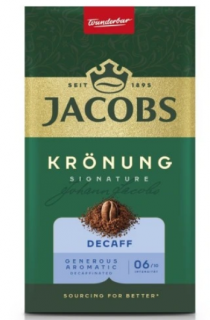 Jacobs Krönung Decaff Koffeinmentes őrölt kávé 250g