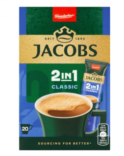 Jacobs Original 2in1 instant kávé 20 x 12,4g