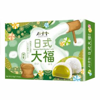 Japán süti Mochi Bamboo House Matcha 210g