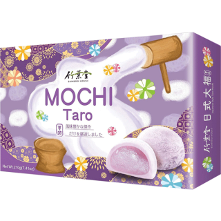 Japán süti Mochi Bamboo House Taro 210g