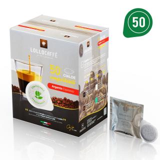 Kávé ESE hüvely Lollo Caffé ARGENTO 50 db