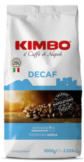 Kimbo Espresso Decaf Koffeinmentes kávébab 1 kg