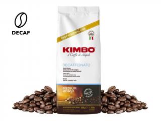 Kimbo Espresso Decaf Koffeinmentes kávébab 500 g