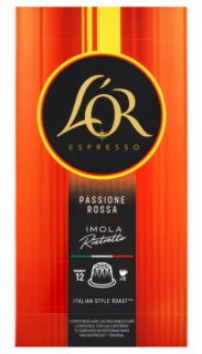 L'OR Espresso Imola Ristretto pörkölt őrölt kávé kapszulában 10 db 52g
