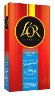 L'OR Espresso Maranello Decaffeinato Koffeinmentes kávé kapszulában 10 db 52g