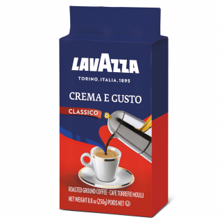 Lavazza CREMA e Gusto őrölt kávé 250g