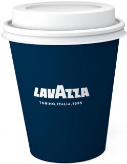 Lavazza papírpohár fedéllel 80 ml kávéhoz