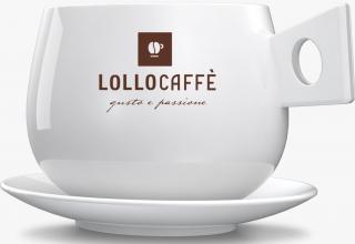 Lollo Caffe MAXI csésze kávékapszulákhoz és ese hüvelyekhez csészealjjal 1db