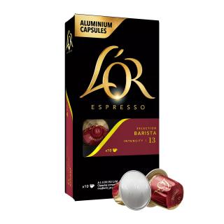 LOR Barista Nespresso alumínium kávékapszula 10 db