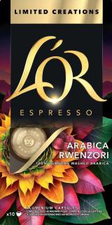 LOR Espresso Arabica Rwenzori ALU kapszula Nespresso®-hoz 10 db