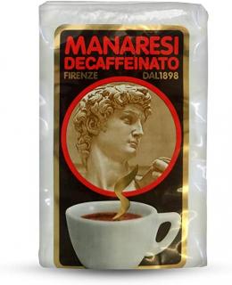 Manaresi Decaffeinato koffeinmentes őrölt kávé 250 g