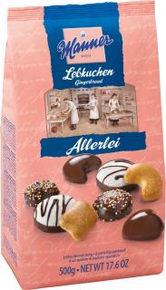 Manner Lebkuchen Allerlei mézeskalács 500g