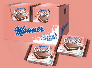Manner Snack Mini Milch Schoko 28 db x 25g Kijelző