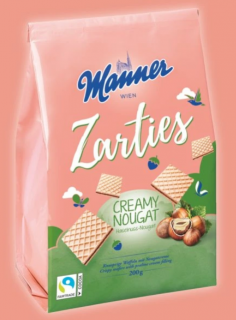 Manner Zarties Nugát 200g