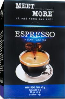 Meet More ESPRESSO instant kávé 45g