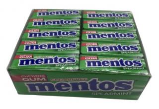 Mentos cukormentes rágógumi fodormenta karton 40 x 13,5 g