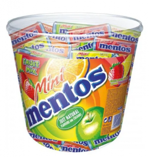 Mentos mini gyümölcs 120x10,5g