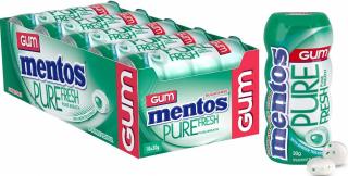 Mentos Pure Fresh Gum fodormenta 10 x 30 g