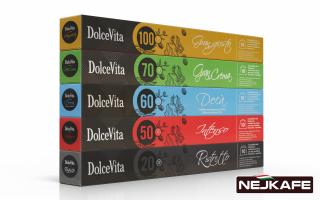 Mix csomag kávékapszula Italfoods Dolce Vita Nespressohoz 50 db