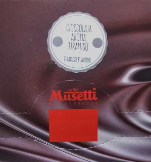 Musetti étcsokoládé tiramisu 15 x 30 g