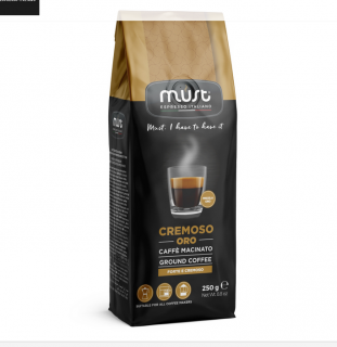 Must Cremoso Bar őrölt kávé 250g