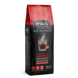 Must Puro Arabica 250g - 100% Arabica Őrölt kávé