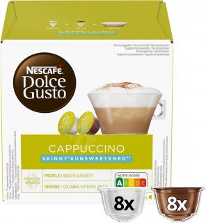 Nescafé Dolce Gusto Cappuccino Skinny cukrozatlan 16 db