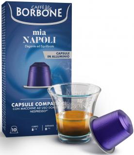 Nespresso - Caffe Borbone Mia Napoli alumínium kapszula 10 adag