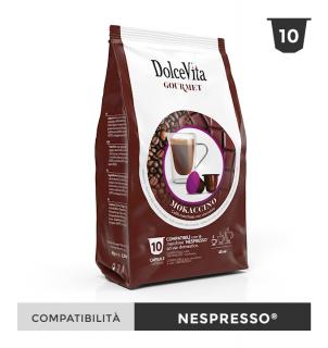 Nespresso - Dolce Vita Mokaccino forrócsoki kapszula 10 adag