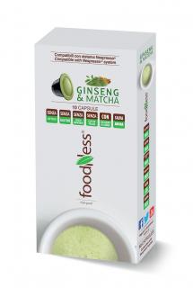 Nespresso - Foodness Ginseng & Matcha kapszula 10 adag