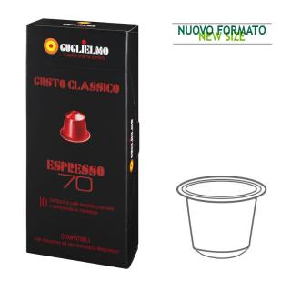 Nespresso - Guglielmo Gusto Classico Espresso 70 kapszula 10 adag