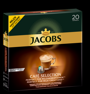 Nespresso - Jacobs Cafe Selection alumínium kapszula 20 adag