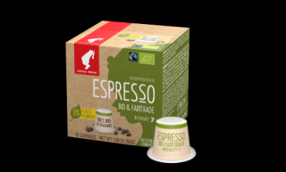 Nespresso - Julius Meinl Inspresso Espresso Bio & Faitrade komposztálható kapszula 10 adag