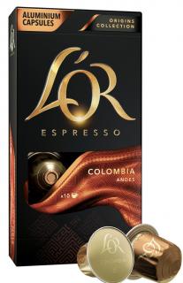 Nespresso - L'Or Espresso Colombia alumínium kapszula 10 adag